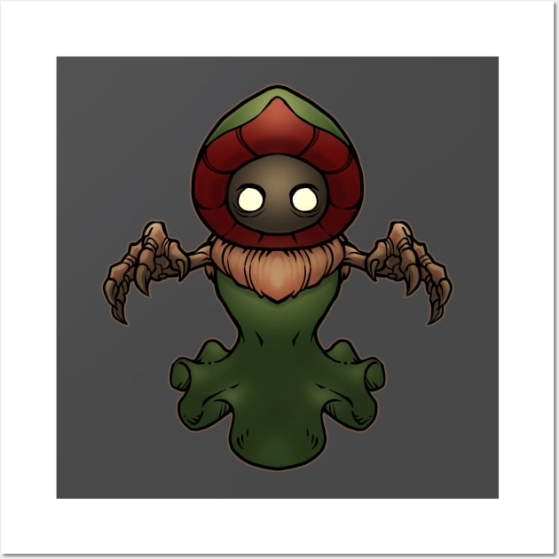 Braxxie the Flatwoods Monster Wall Art by BonusRound